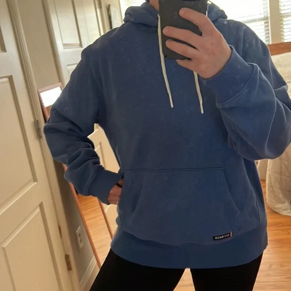 Rhoback Ready Hoodie men’s size large / fall 2025 - heathered blue - Picture 7 of 16